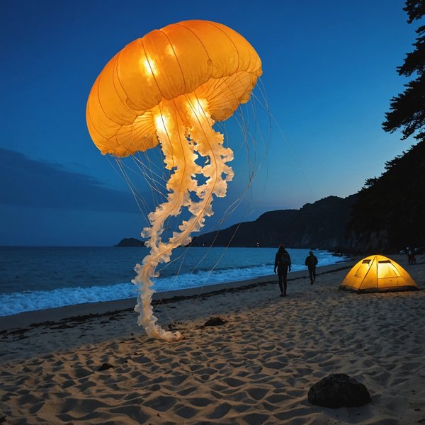 Quels sont les meilleurs conseils pour un camping en bord de mer pendant la saison des méduses?